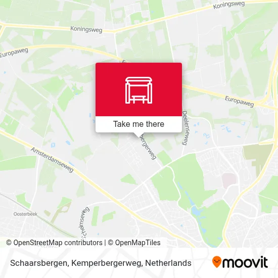 Schaarsbergen, Kemperbergerweg map