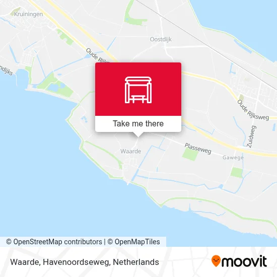 Waarde, Havenoordseweg map