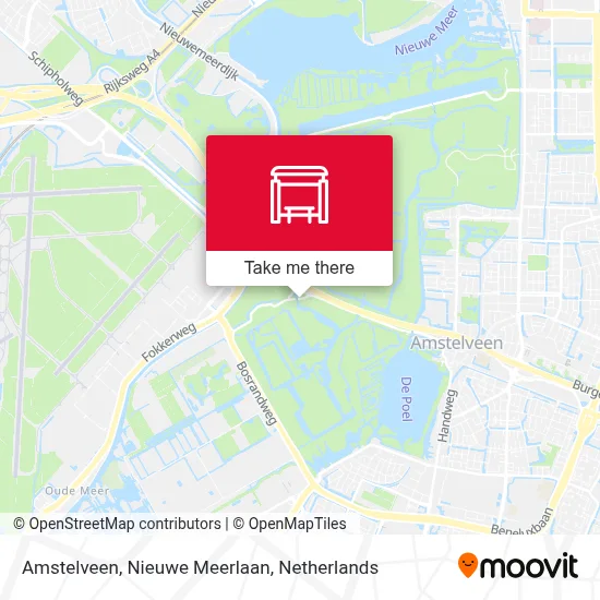 Amstelveen, Nieuwe Meerlaan map