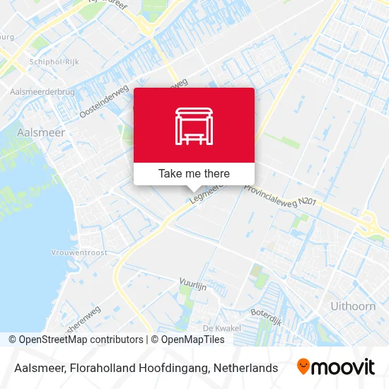 Aalsmeer, Floraholland Hoofdingang map