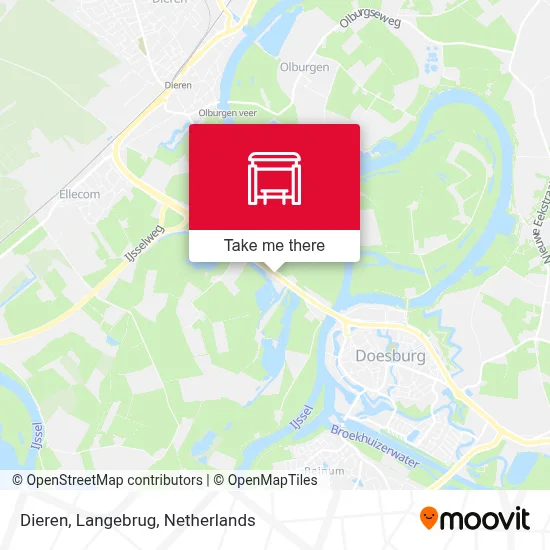 Dieren, Langebrug map