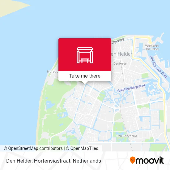 Den Helder, Hortensiastraat map