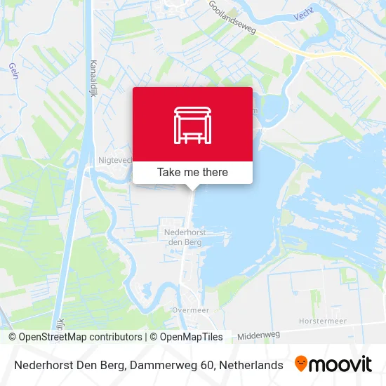 Nederhorst Den Berg, Dammerweg 60 Karte