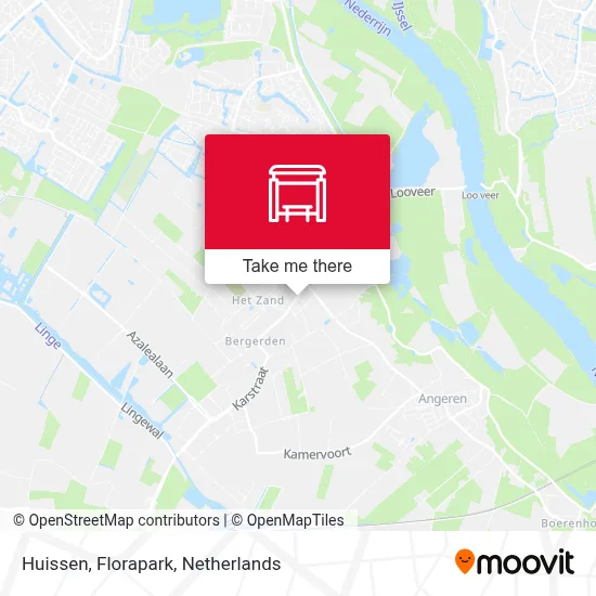 Huissen, Florapark map