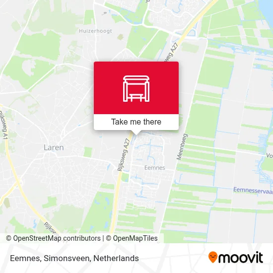 Eemnes, Simonsveen map