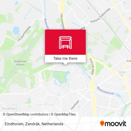 Eindhoven, Zandrijk Karte