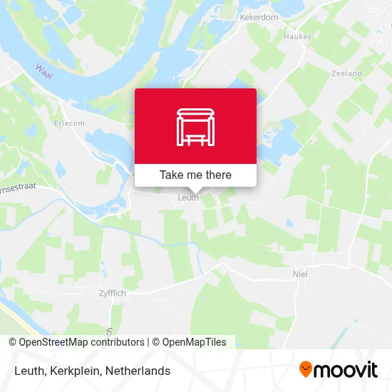 Leuth, Kerkplein Karte