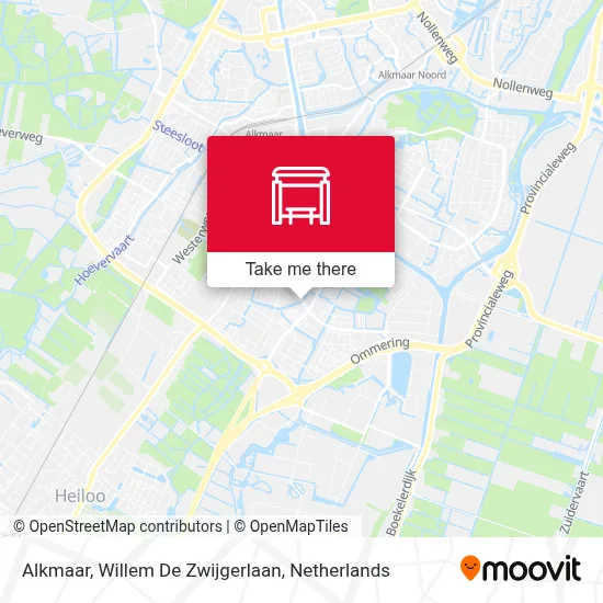 Alkmaar, Willem De Zwijgerlaan map
