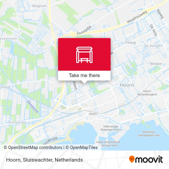 Hoorn, Sluiswachter Karte