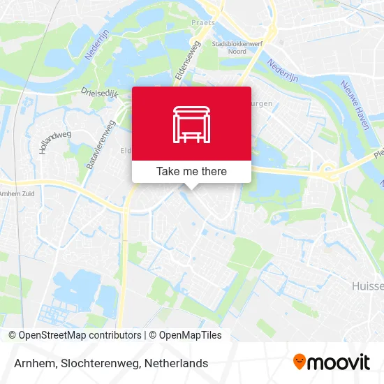 Arnhem, Slochterenweg map