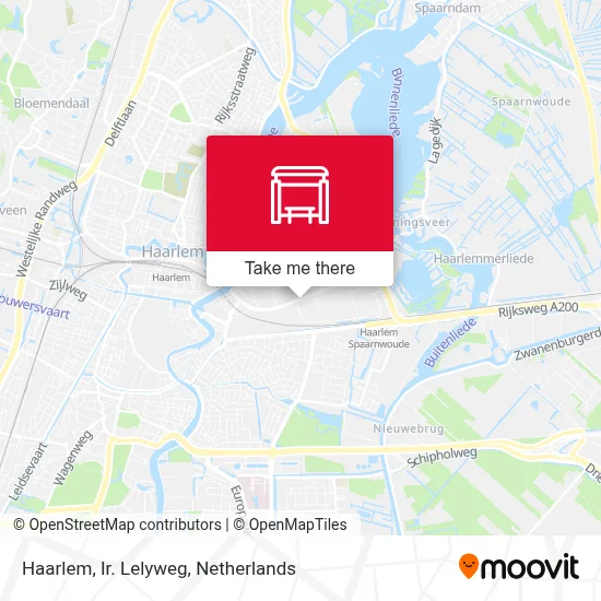 Haarlem, Ir. Lelyweg map