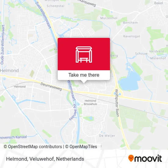 Helmond, Veluwehof map
