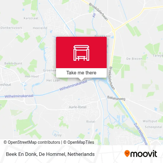 Beek En Donk, De Hommel map