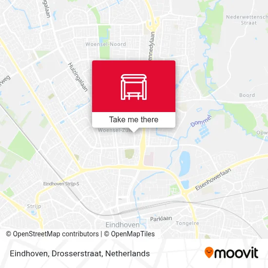 Eindhoven, Drosserstraat map