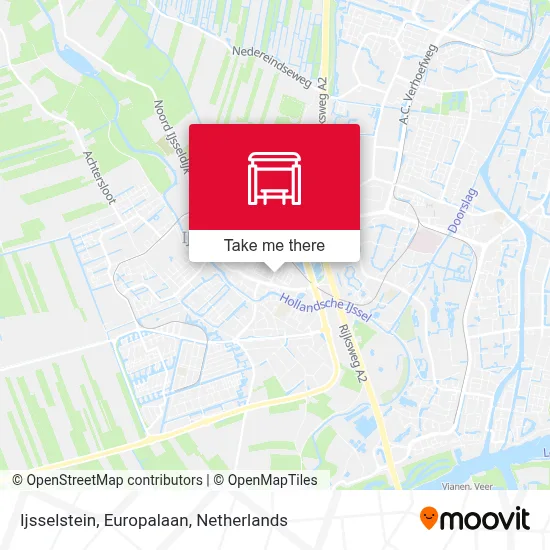 Ijsselstein, Europalaan Karte
