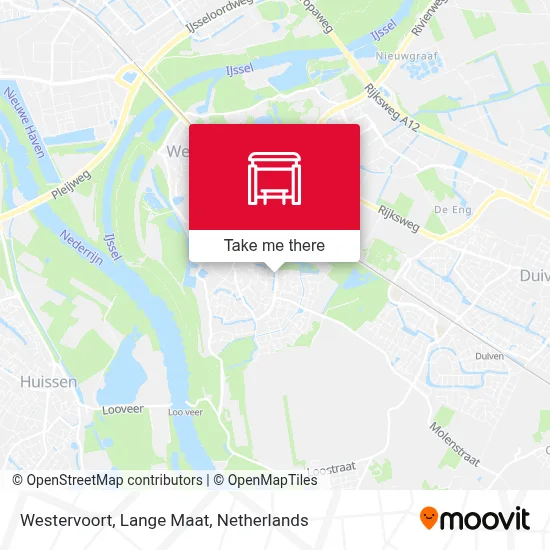 Westervoort, Lange Maat map