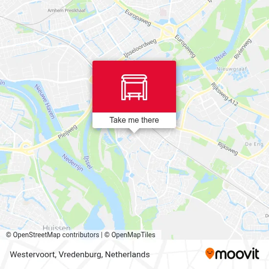 Westervoort, Vredenburg Karte