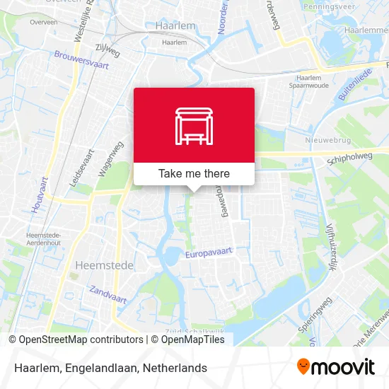 Haarlem, Engelandlaan map