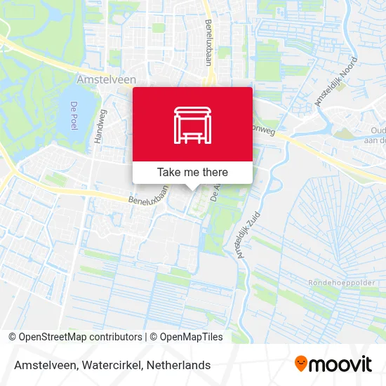 Amstelveen, Watercirkel map