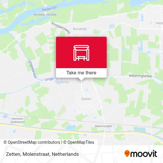 Zetten, Molenstraat map