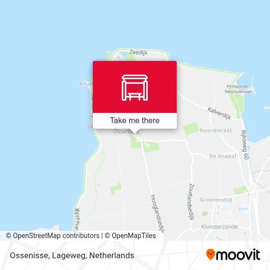 Ossenisse, Lageweg map