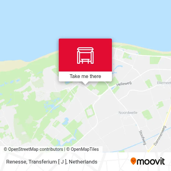 Renesse, Transferium [ J ] Karte