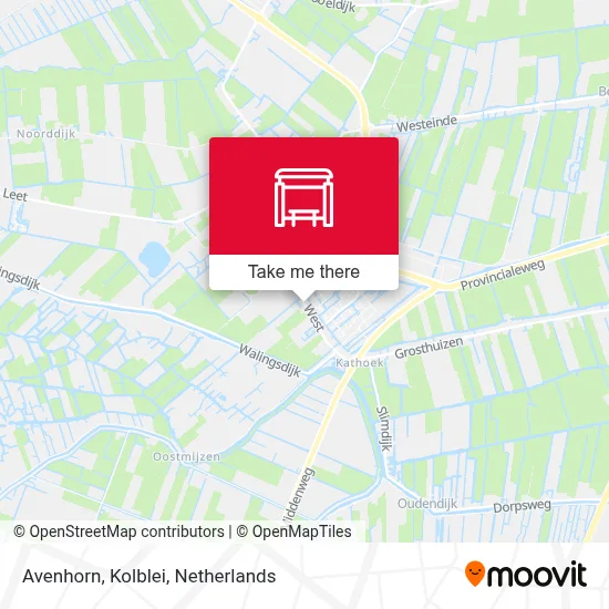 Avenhorn, Kolblei map