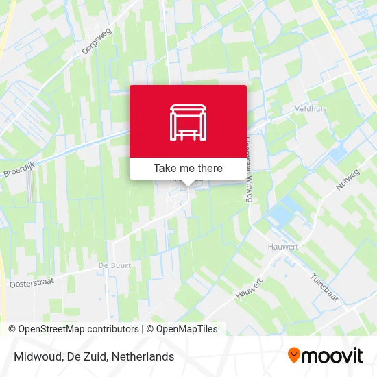 Midwoud, De Zuid map