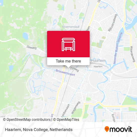 Haarlem, Nova College Karte