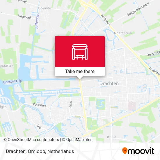 Drachten, Omloop map