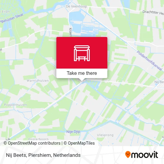 Nij Beets, Piershiem map