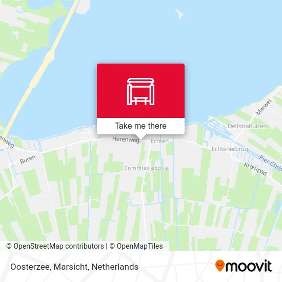 Oosterzee, Marsicht map