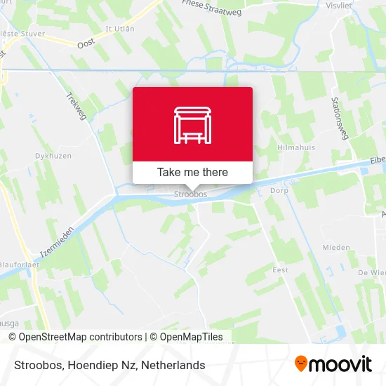 Stroobos, Hoendiep Nz map