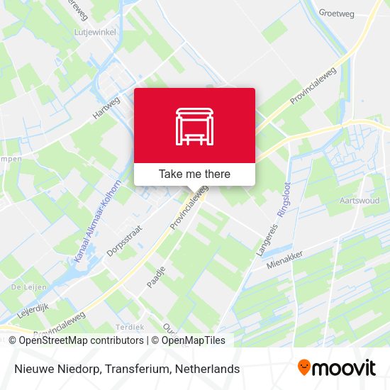 Nieuwe Niedorp, Transferium map