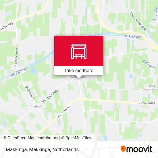 Makkinga, Makkinga map