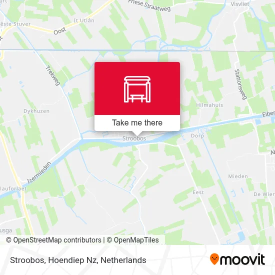 Stroobos, Hoendiep Nz map