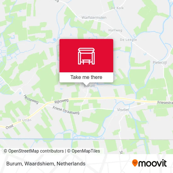 Burum, Waardshiem map
