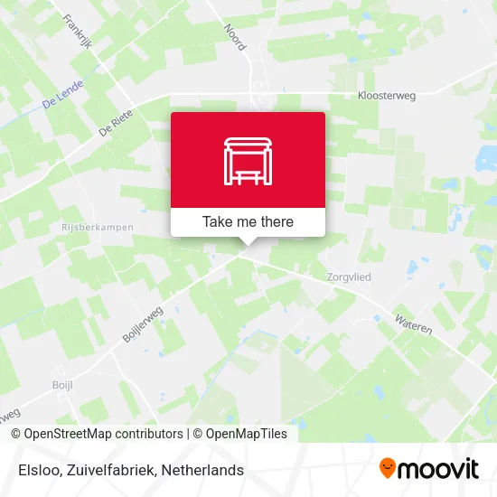 Elsloo, Zuivelfabriek map