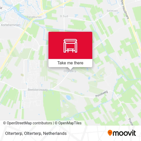 Olterterp, Olterterp map