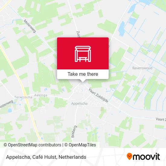 Appelscha, Café Hulst map