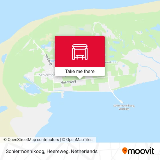 Schiermonnikoog, Heereweg map