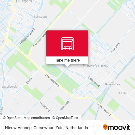 Nieuw-Vennep, Getsewoud Zuid map