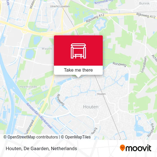 Houten, De Gaarden map