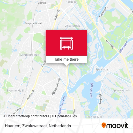 Haarlem, Zwaluwstraat map