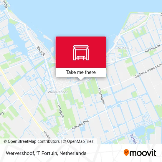 Wervershoof, 'T Fortuin Karte