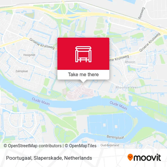 Poortugaal, Slaperskade map
