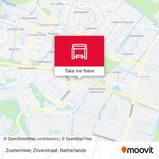 Zoetermeer, Zilverstraat map