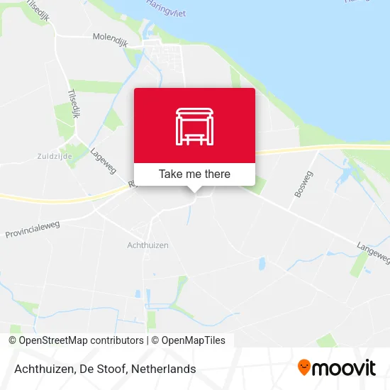 Achthuizen, De Stoof map