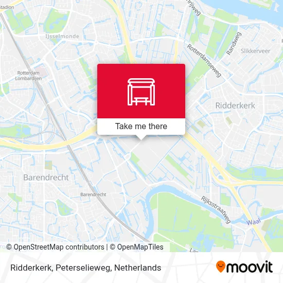 Ridderkerk, Peterselieweg Karte