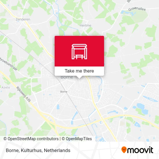 Borne, Kulturhus map